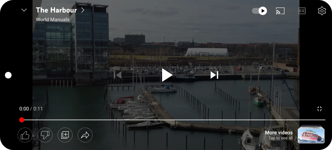 Press and hold the save icon.