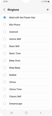 Press the Home key to return to the home screen. Press the Home key to return to the home screen.
