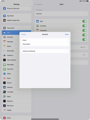 Press Advanced Settings. Press Advanced Settings.