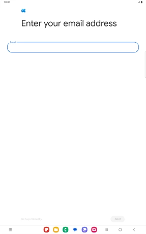 Press the field below 