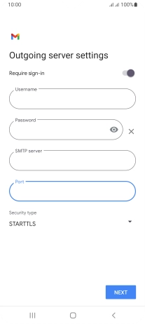 Press the drop down list below 