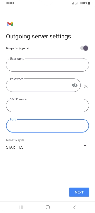 Press the drop down list below 
