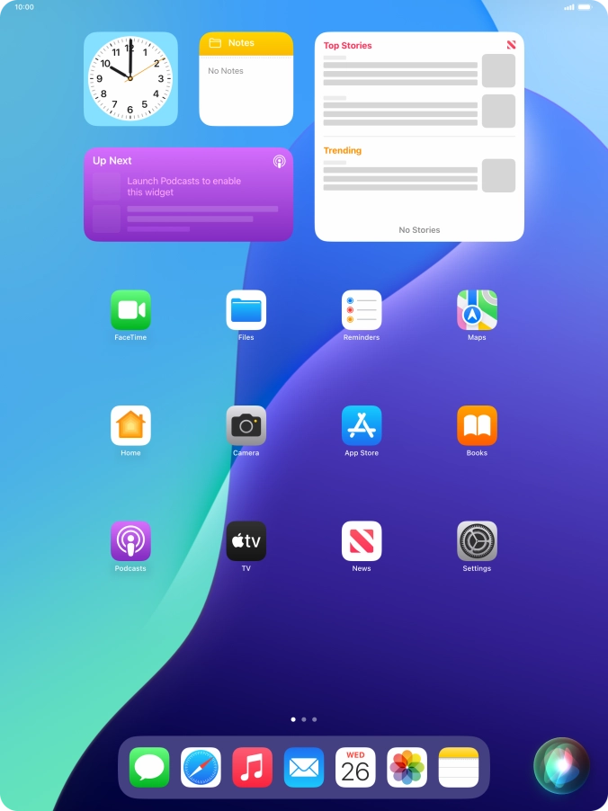 Say, in your own words, what you would like your tablet to do. CAMERA, CALL [contact], SEARCH THE WEB FOR [information].