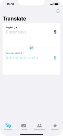 Press the first drop down list.