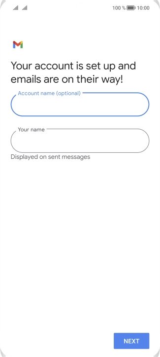 Press the field below 