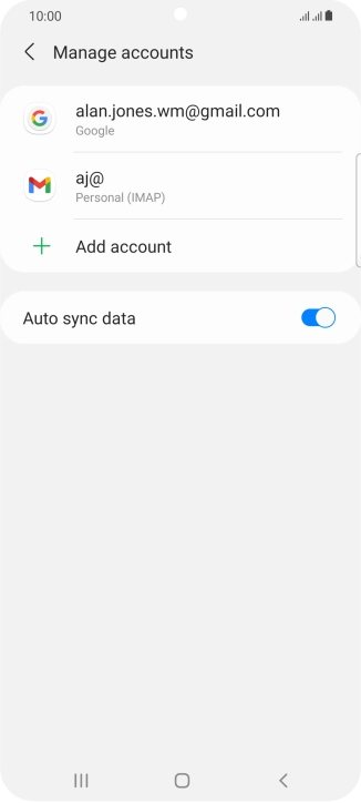 Press the Home key to return to the home screen. Press the Home key to return to the home screen.