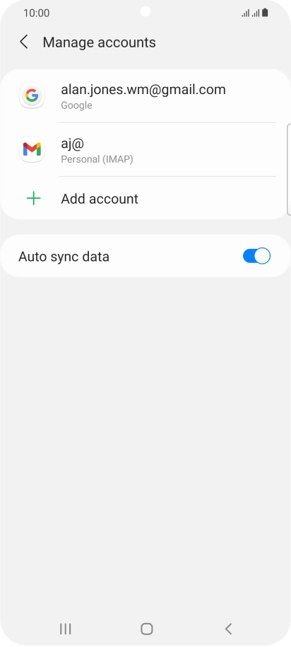 Press the Home key to return to the home screen. Press the Home key to return to the home screen.