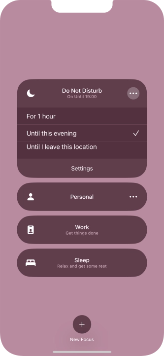 Slide your finger upwards starting from the bottom of the screen to return to the home screen.