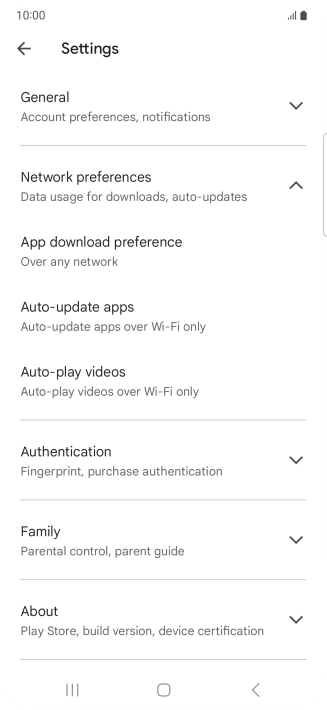 Press Auto-update apps.