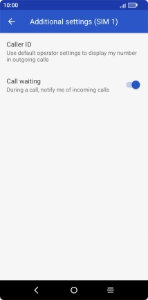 Press the indicator next to Press the indicator next to