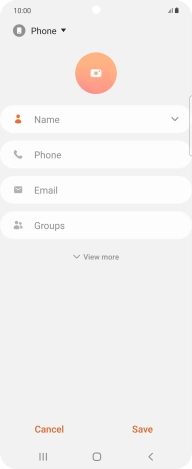 Press the address book drop down list. Press the address book drop down list.