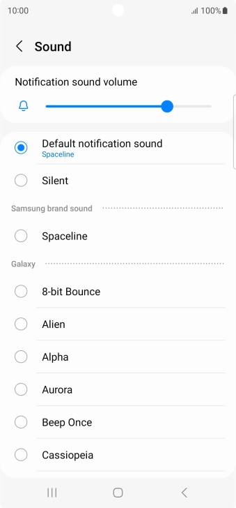 Press the required message tones to hear them.