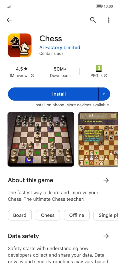 Slide your finger upwards starting from the bottom of the screen to return to the home screen.