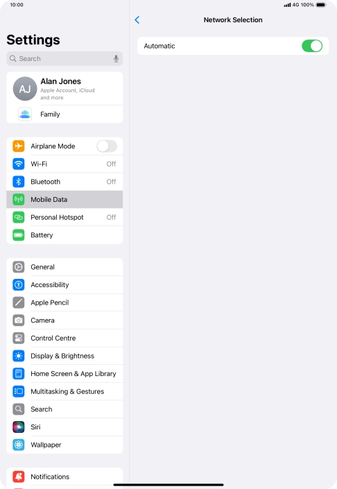 Press the indicator next to Press the indicator next to