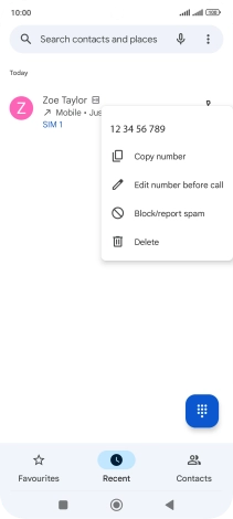 Press Block/report spam.