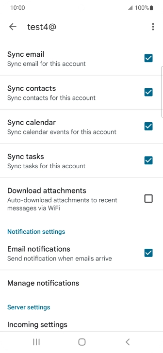 Press the field next to Press the field next to