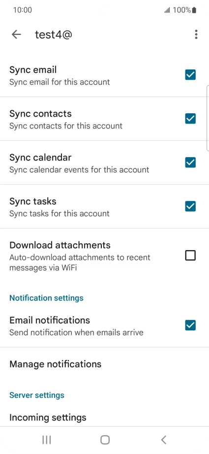 Press the field next to Press the field next to