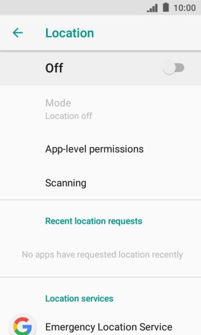 Press the indicator to turn the function on or off.
