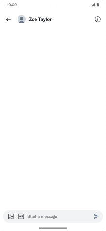 Press the text input field.