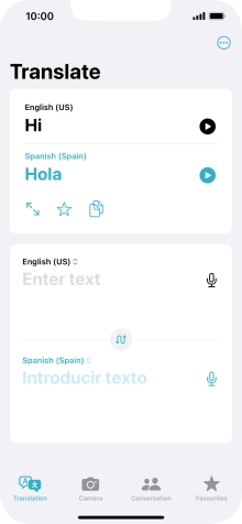 Press the full screen icon.