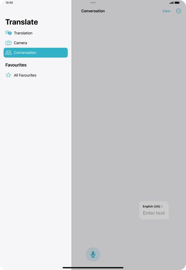 Press anywhere on the screen.
