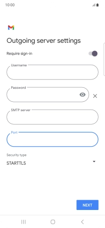 Press the drop down list below 