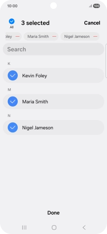 Press Done. Press Done.