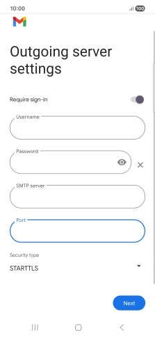 Press the drop down list below 