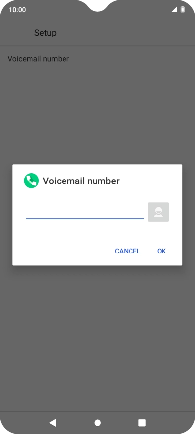 Key in +447836121121 and press OK. Key in +447836121121 and press OK.