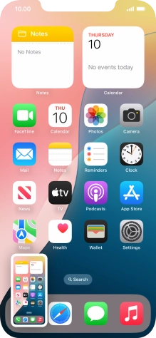 To edit your screenshot, press the screenshot and follow the instructions on the screen to make the required changes.