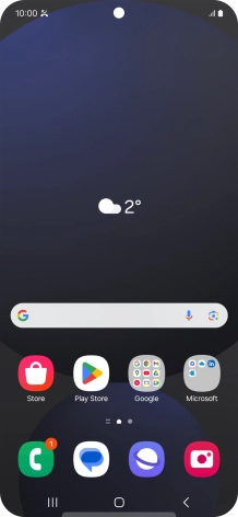 The missed calls icon shows that you have one or more missed calls.