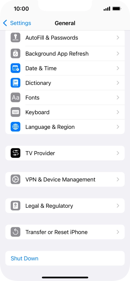 Press Language & Region. Press Language & Region.