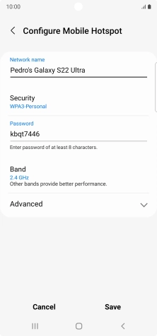 Press the field below Press the field below