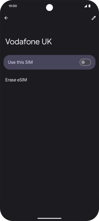 Press the indicator next to Press the indicator next to