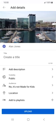 Press the field below