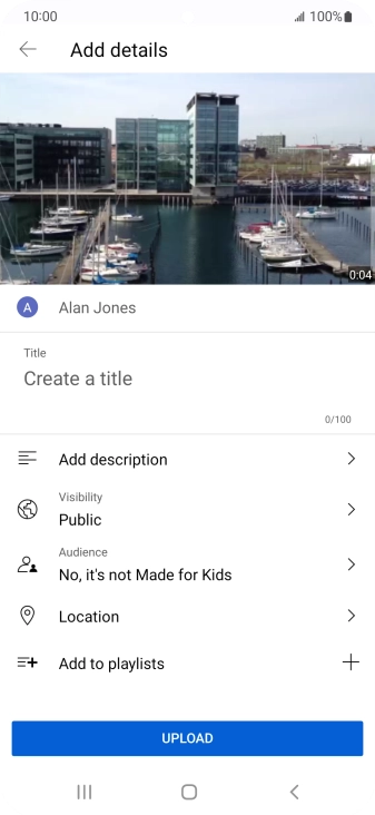Press the field below