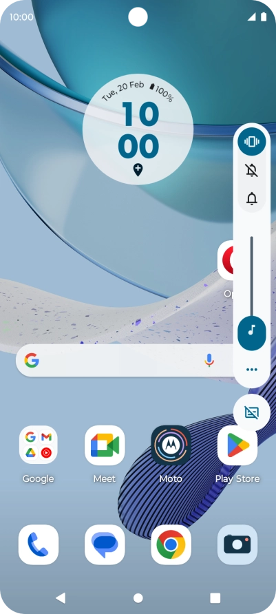 Press the required setting to turn off vibration.