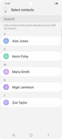 Press the field above 