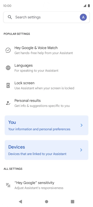 Press Hey Google and Voice Match. Press Hey Google and Voice Match.