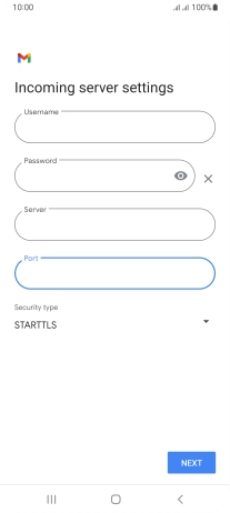 Press the drop down list below 