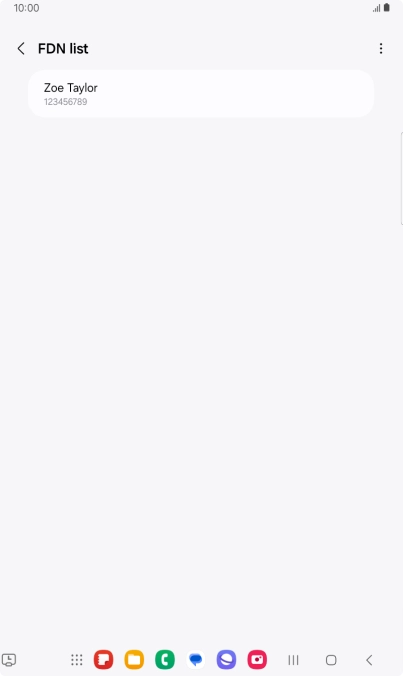 Press the Home key to return to the home screen. Press the Home key to return to the home screen.