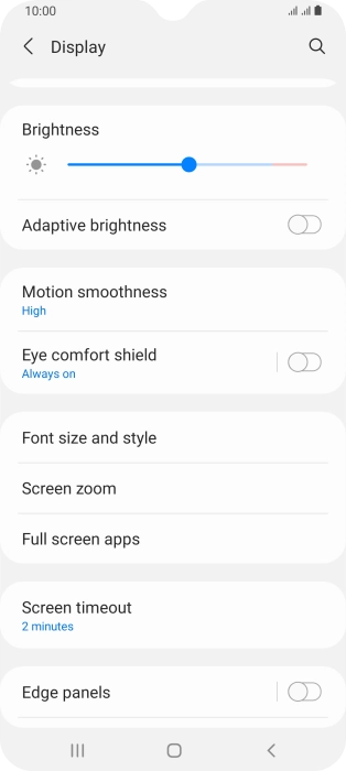 Press the indicator next to Press the indicator next to