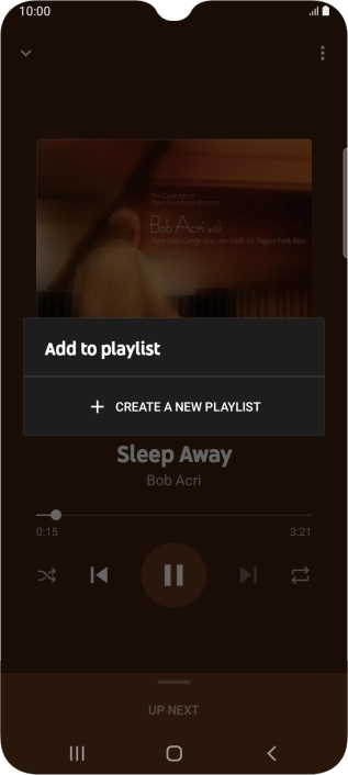 Press CREATE A NEW PLAYLIST.