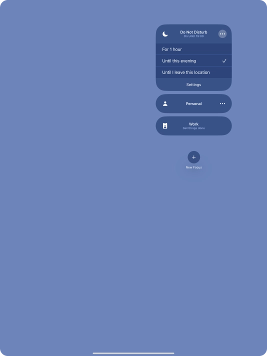 Slide your finger upwards starting from the bottom of the screen to return to the home screen.