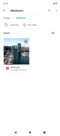 Press the required picture.