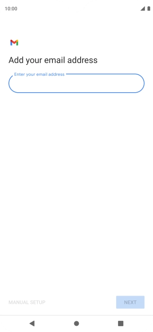 Press the field below 