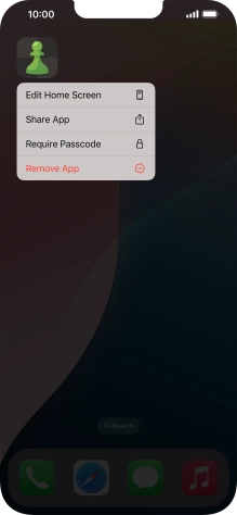 Press Require Passcode.