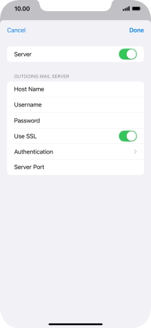 Press Authentication.