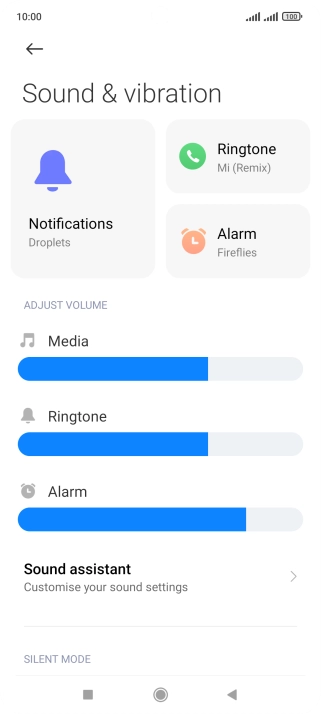 Press Ringtone. Press Ringtone.