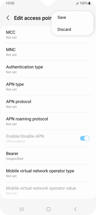 Press Save. Press Save.